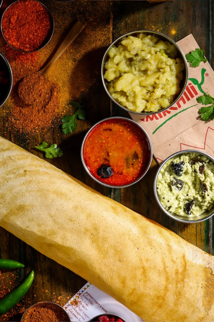 Dosa in South Indian Style available in Karachi
