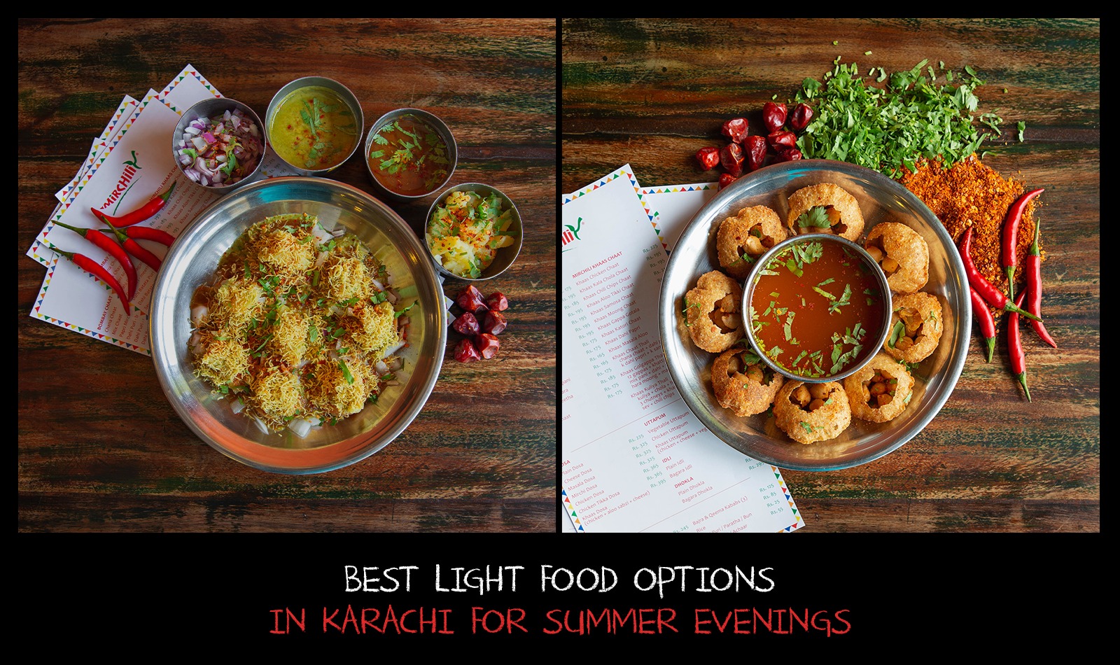 Best light food options in Karachi for summer evenings